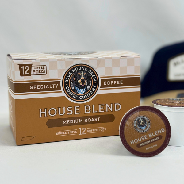 House Blend Single Serve Coffee Pods - Medium Roast Coffee