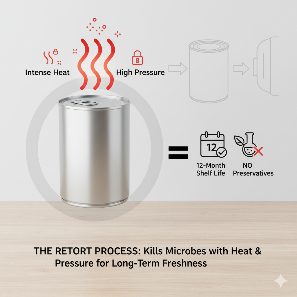 The Secret: How We Use Heat, Not Chemicals, to Keep It Fresh