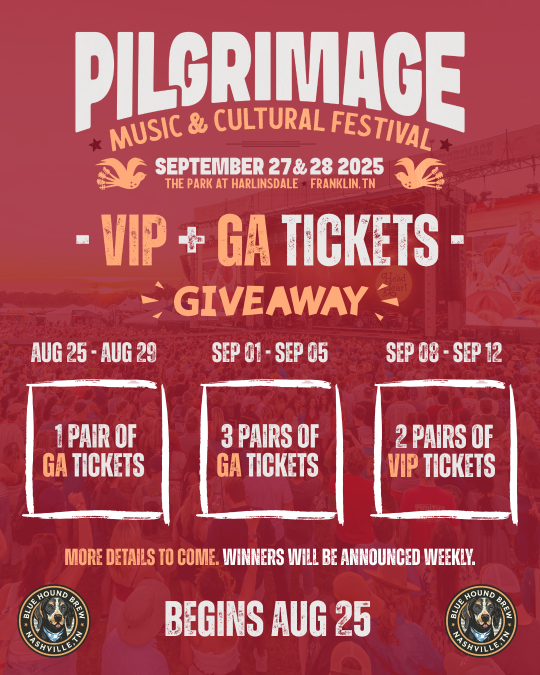 Win Your Way to Pilgrimage! Blue Hound Brew's Exclusive Ticket Giveaways Are Here! - Blue Hound Brew