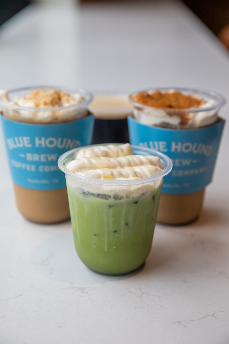 Blue Hound Brew Drinks