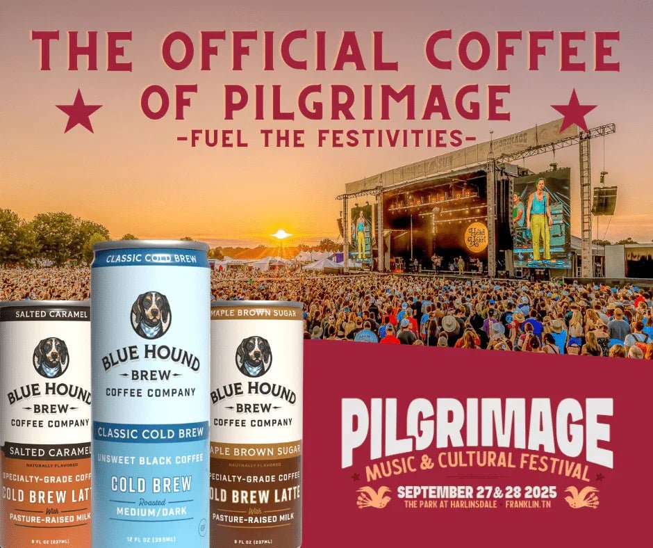 Brewing Good at Pilgrimage: Blue Hound Brew is the Official Coffee Sponsor! - Blue Hound Brew