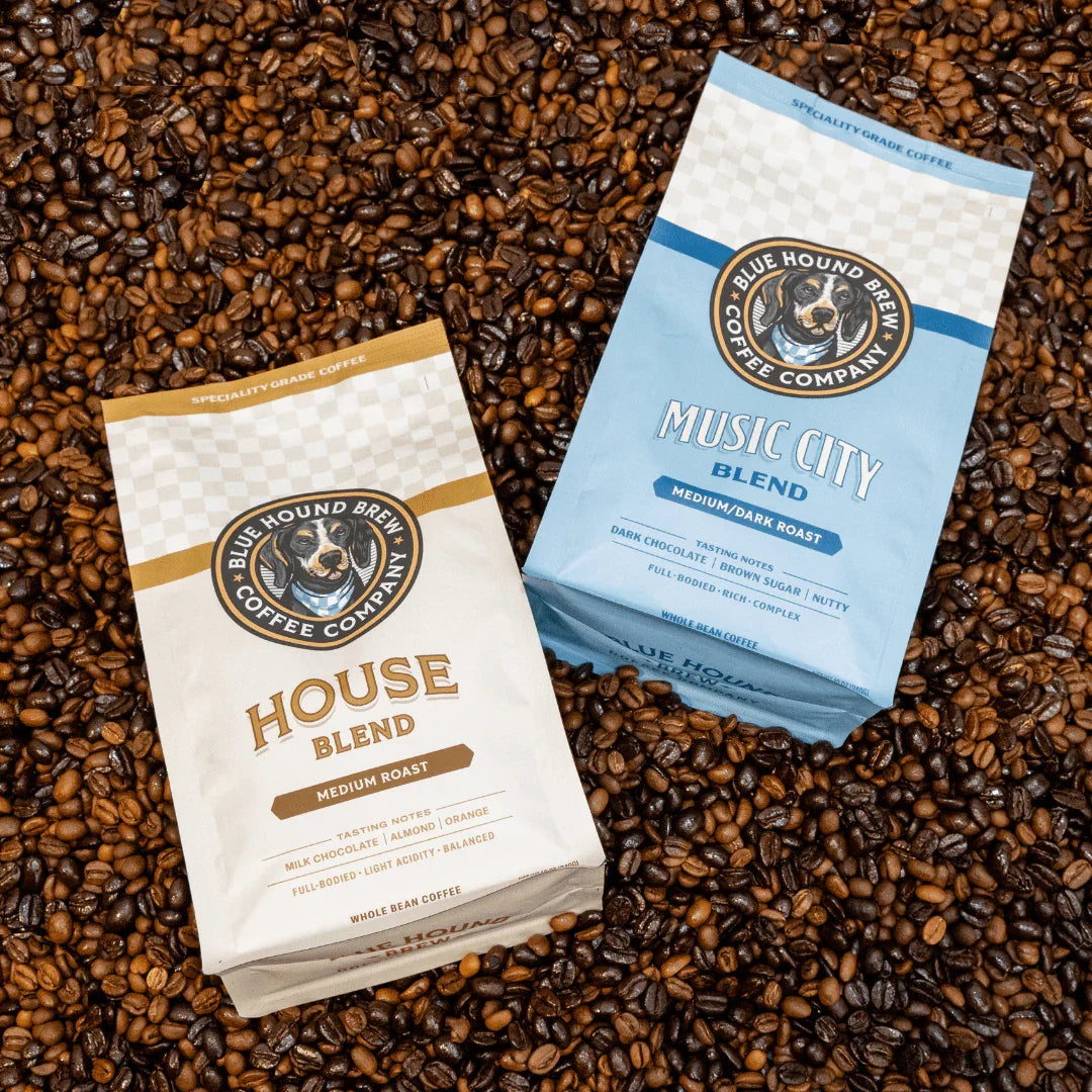New Look, Same Great Brew: Unveiling Our Freshly Designed Coffee Bags! - Blue Hound Brew