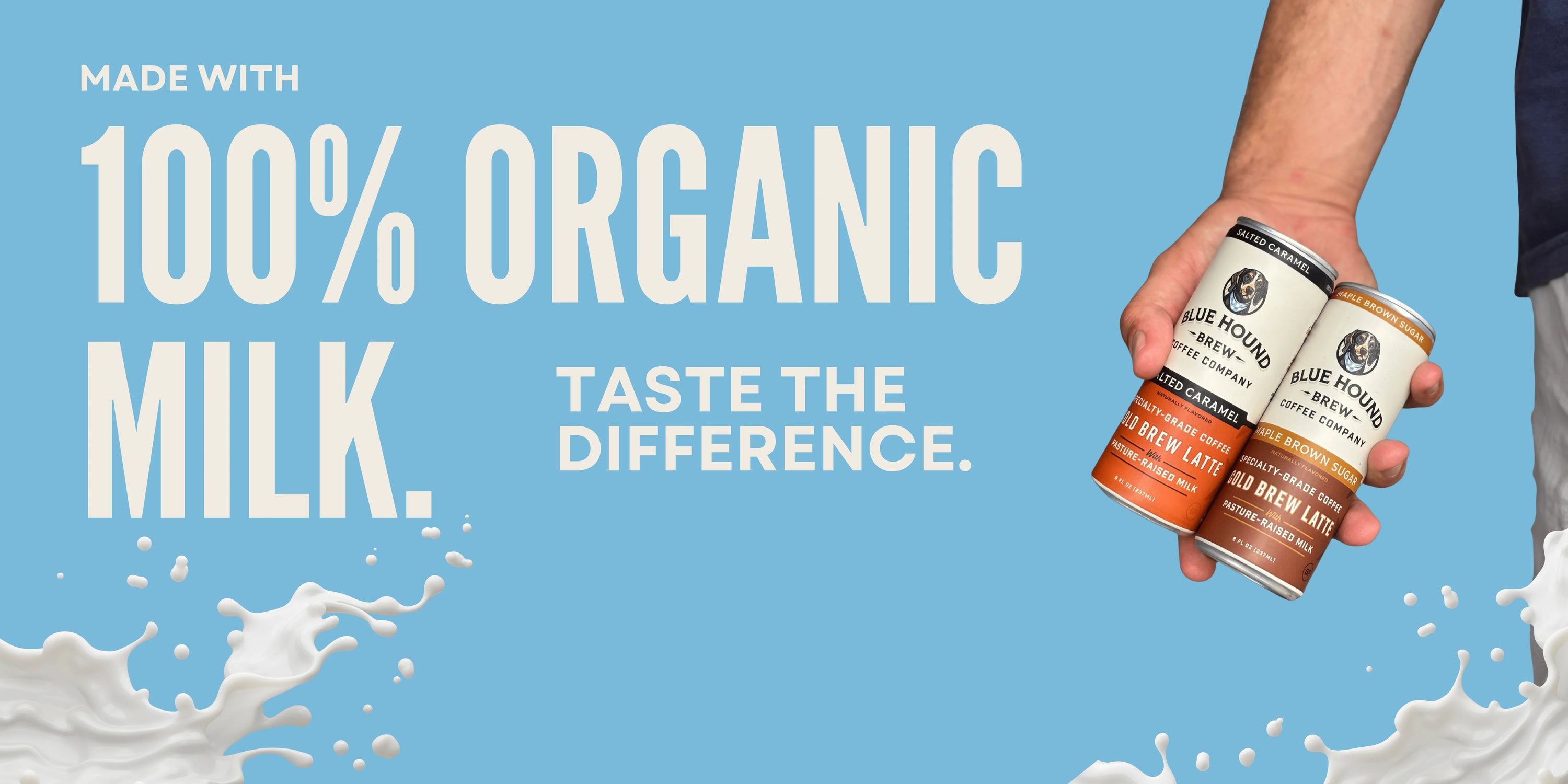 Why Organic Milk Matters — The Secret Behind Blue Hound Brew’s Creamy Cold Brew - Blue Hound Brew