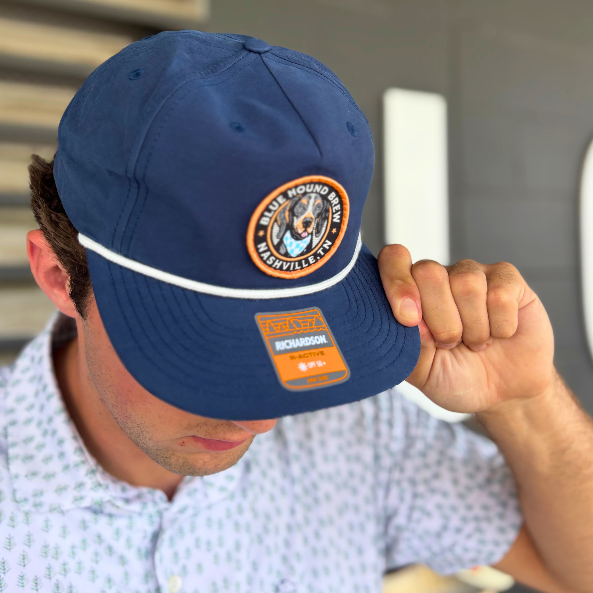Blue Hound Brew - Richardson Rope Hat