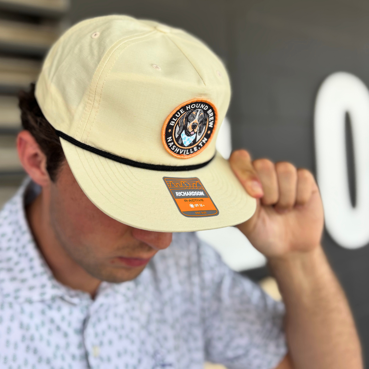 Blue Hound Brew - Richardson Rope Hat
