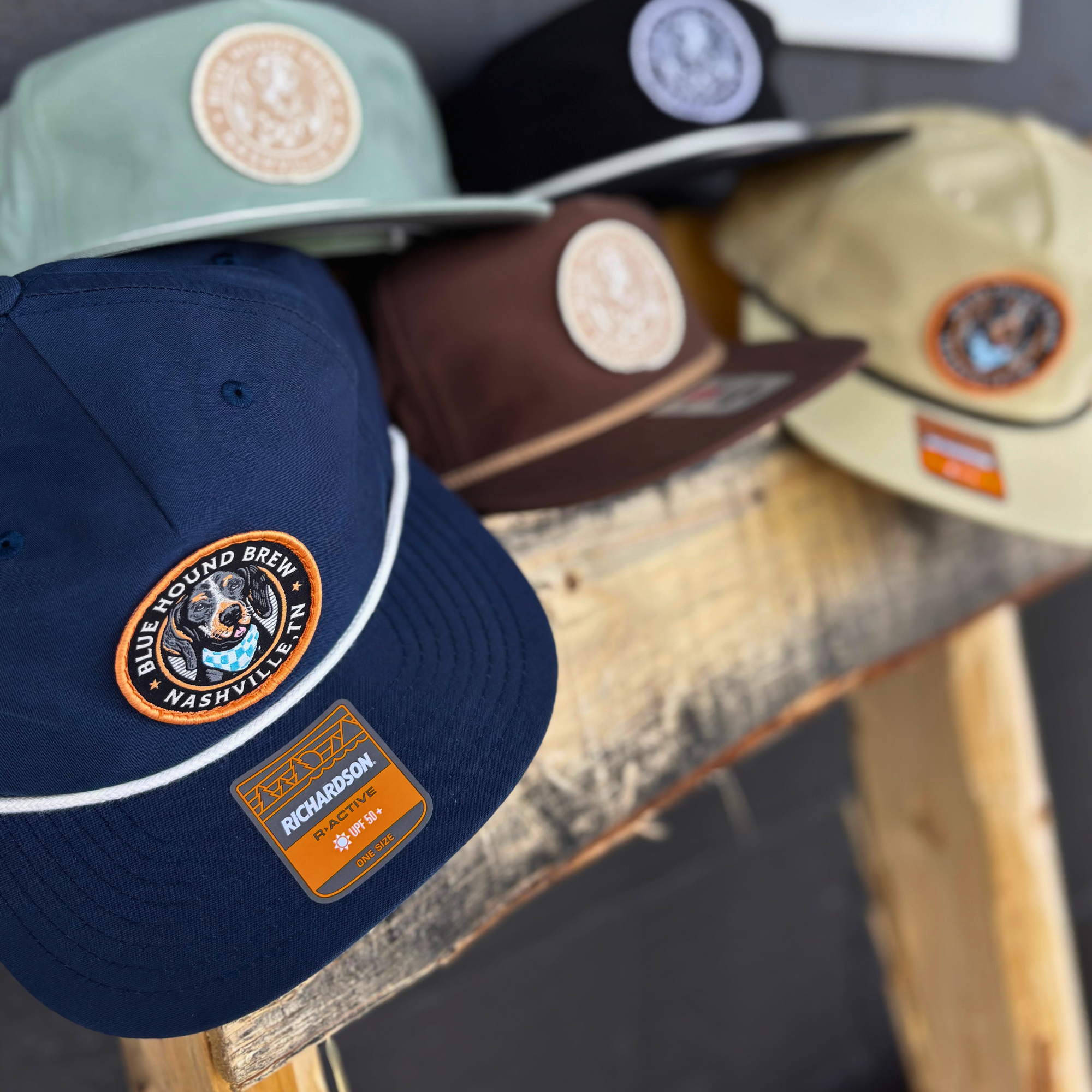 Blue Hound Brew - Richardson Rope Hat
