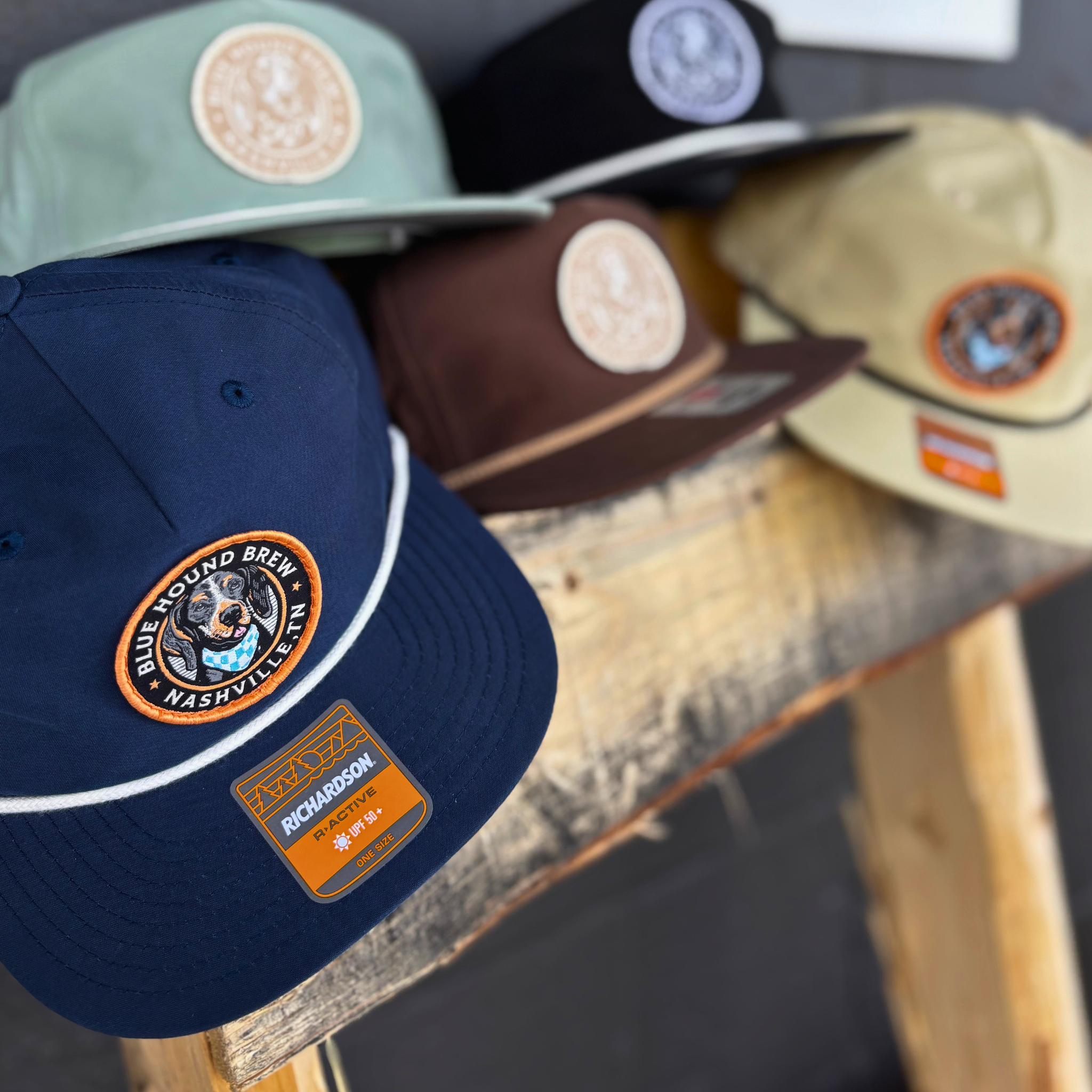 Blue Hound Brew - Richardson Rope Hat