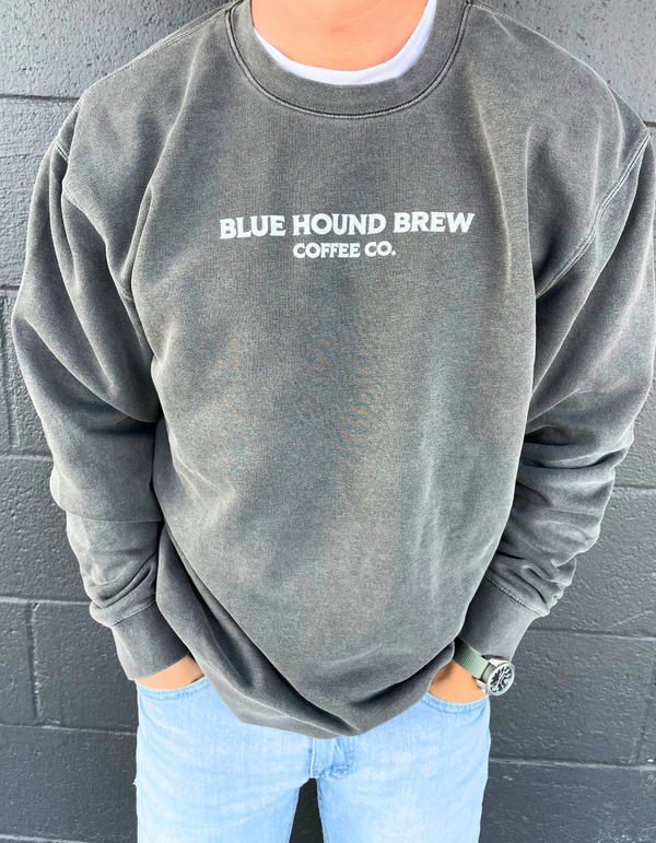 Crewneck Sweatshirt - Blue Hound Brew Coffee Co.