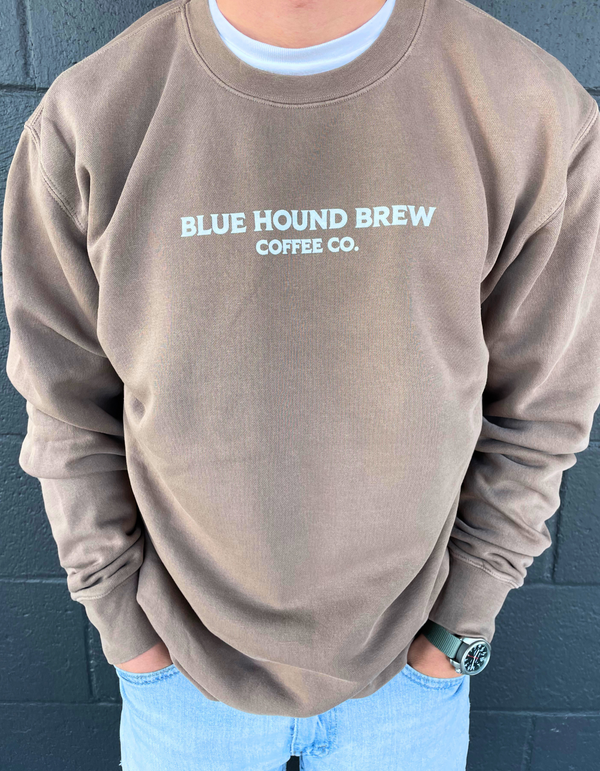 Crewneck Sweatshirt - Blue Hound Brew Coffee Co.