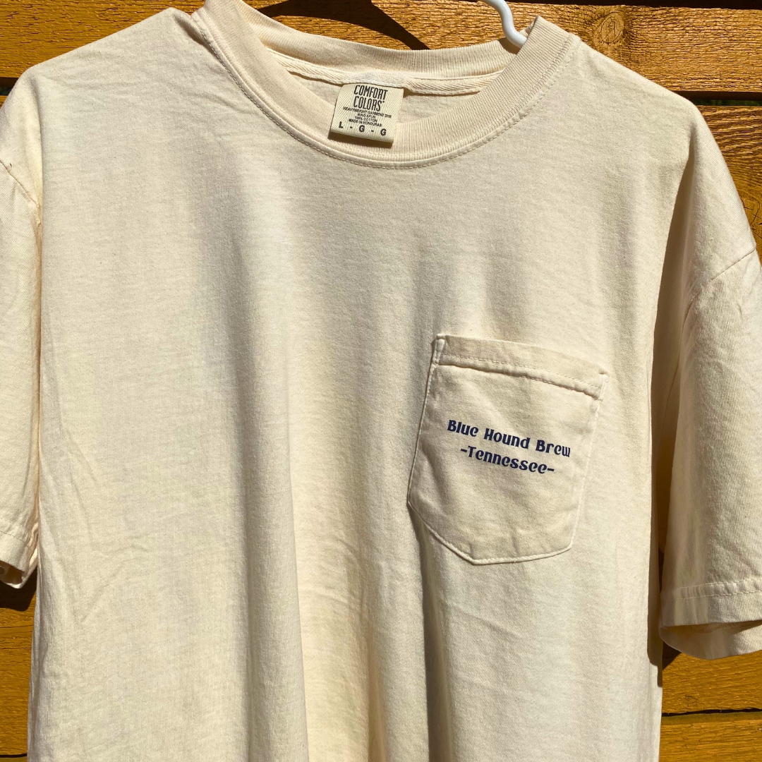 Comfort Colors T-Shirt - Vintage Logo Pocket T-Shirt