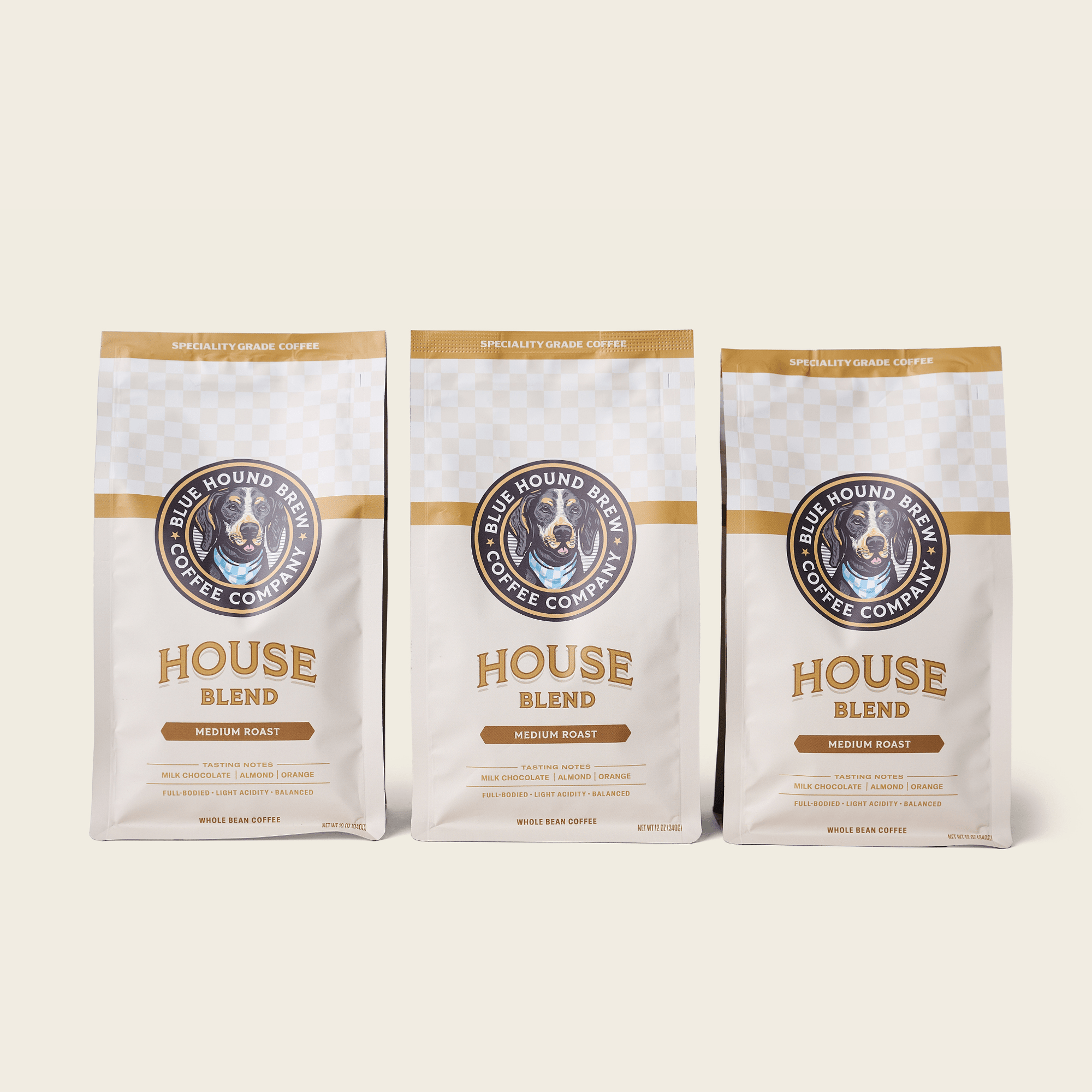 Decaf Coffee 12oz Bag - Blue Hound Brew