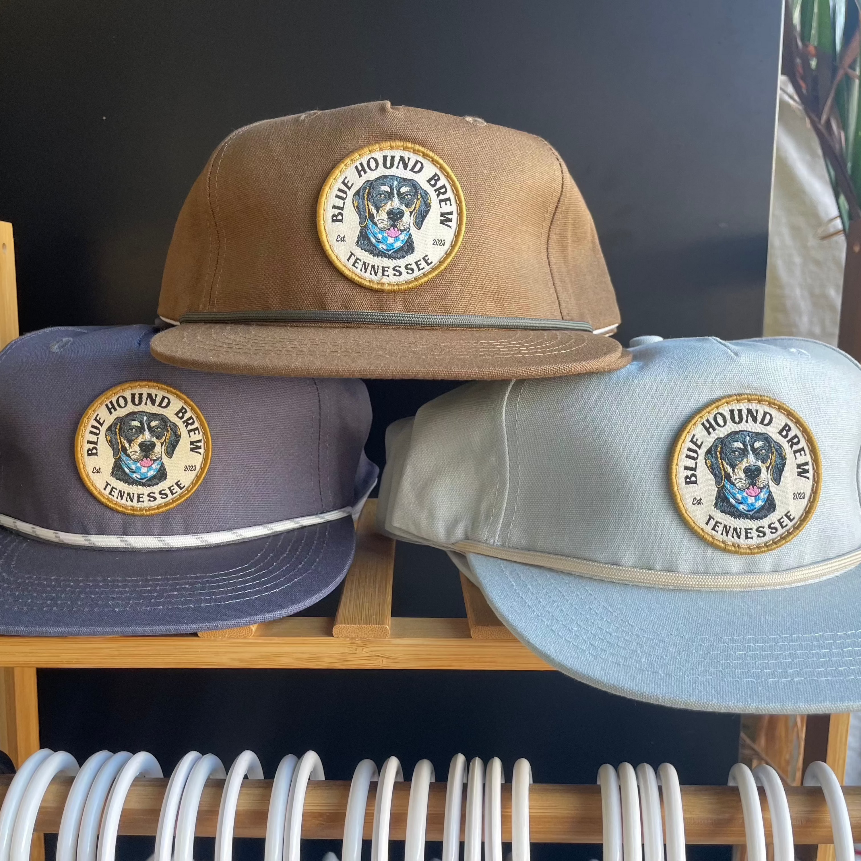 Patch Rope Hat - Blue Hound Brew