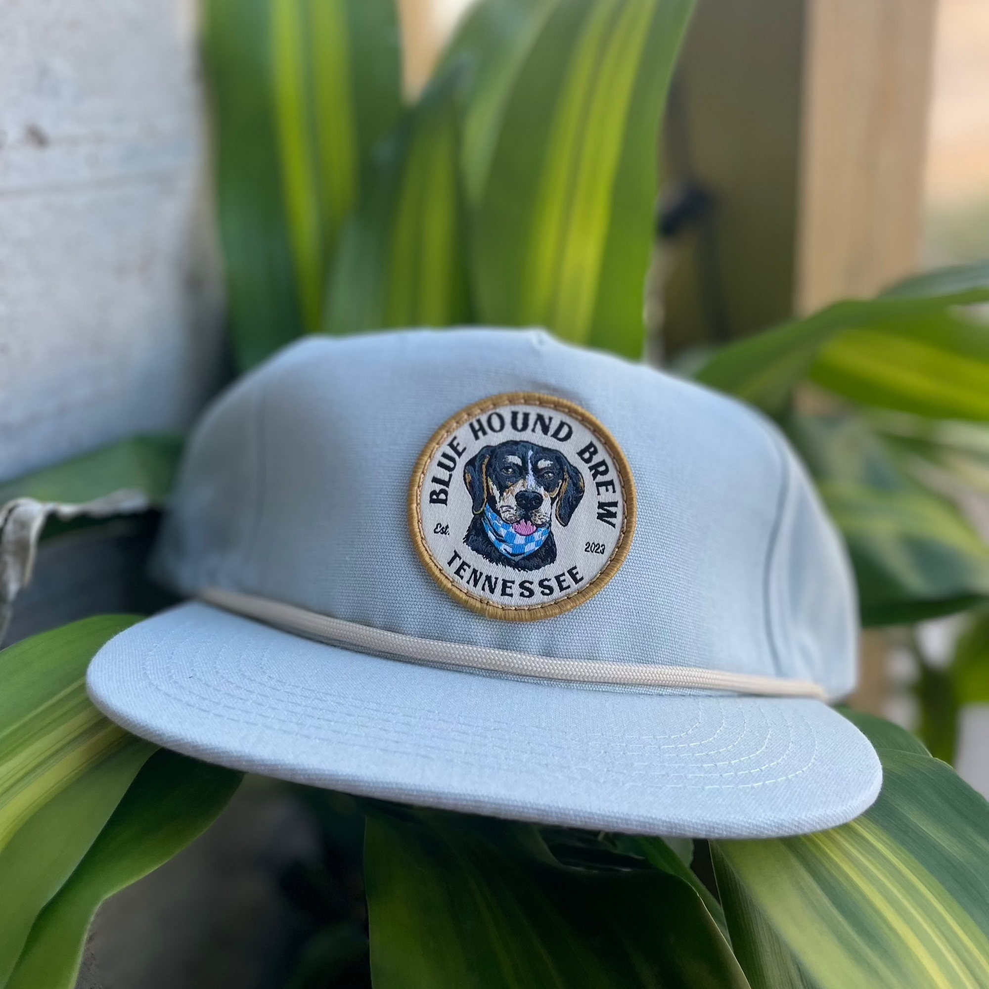 Patch Rope Hat - Blue Hound Brew