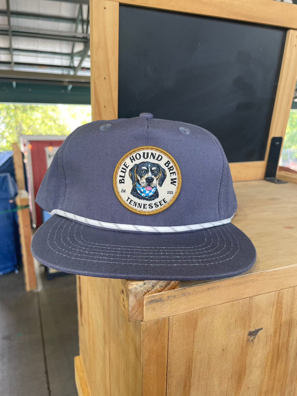 Patch Rope Hat - Blue Hound Brew