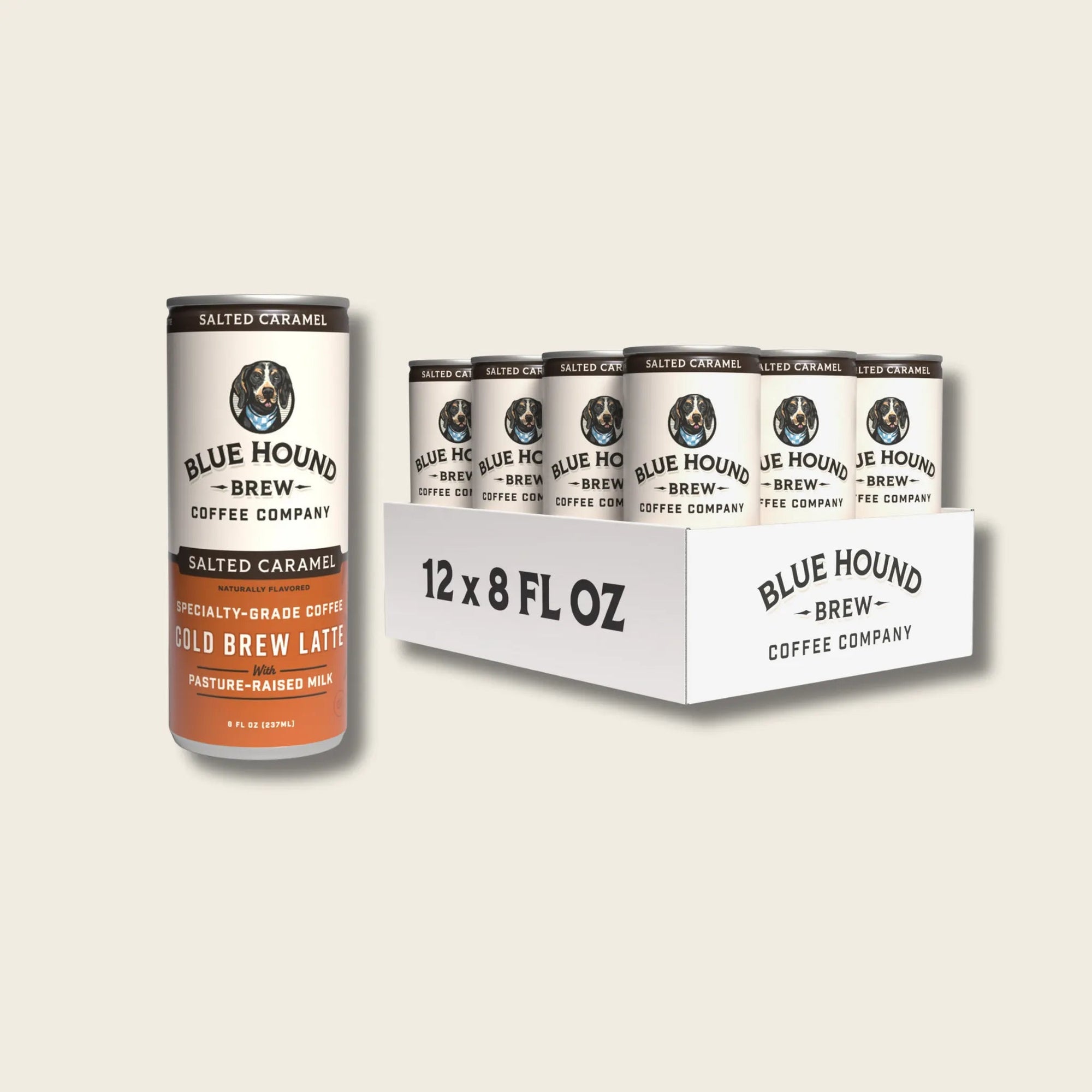 Salted Caramel Latte - Blue Hound Brew