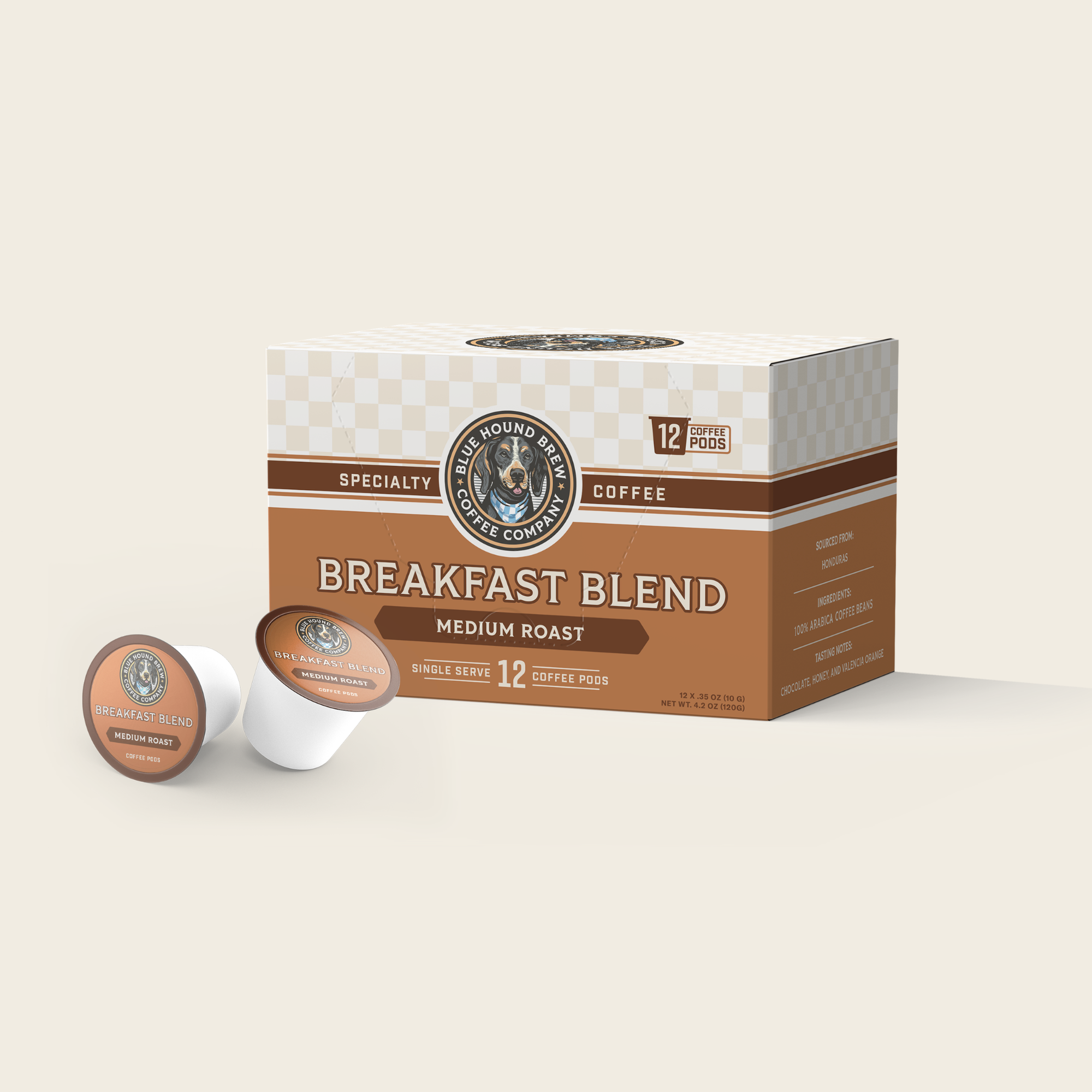 Breakfast Blend Single Serve Coffee Pods