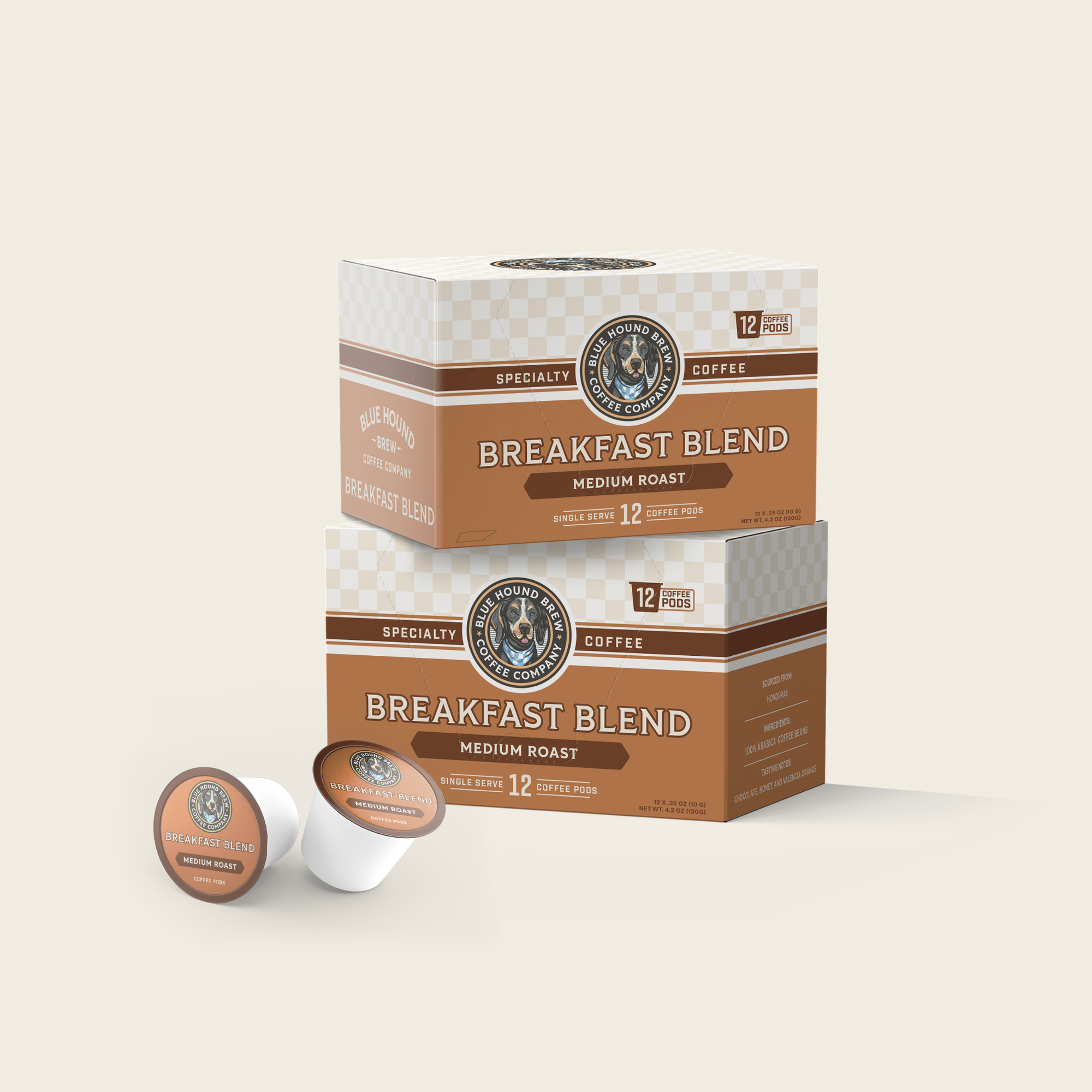 Breakfast Blend Single Serve Coffee Pods