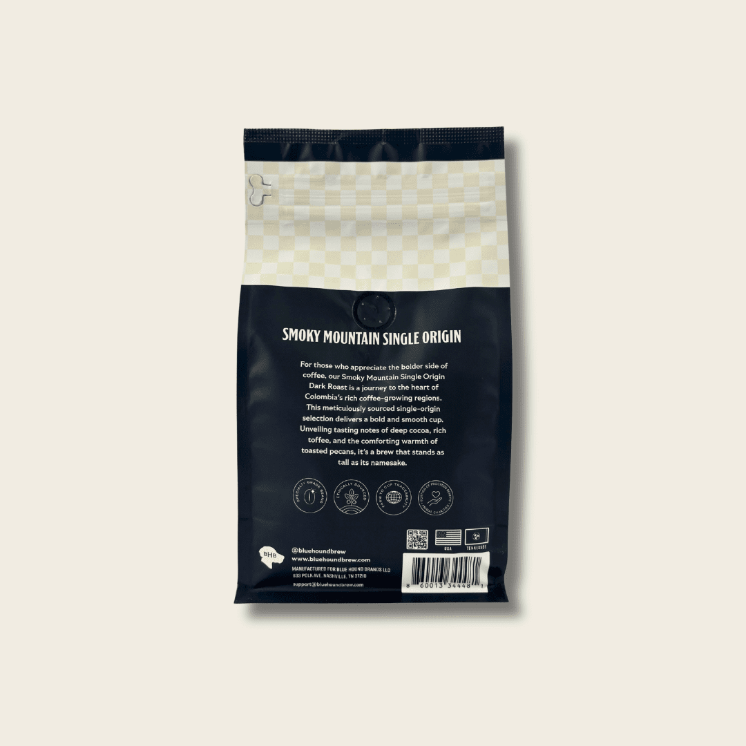 Smoky Mountain Single Origin Coffee - Blue Hound Brew