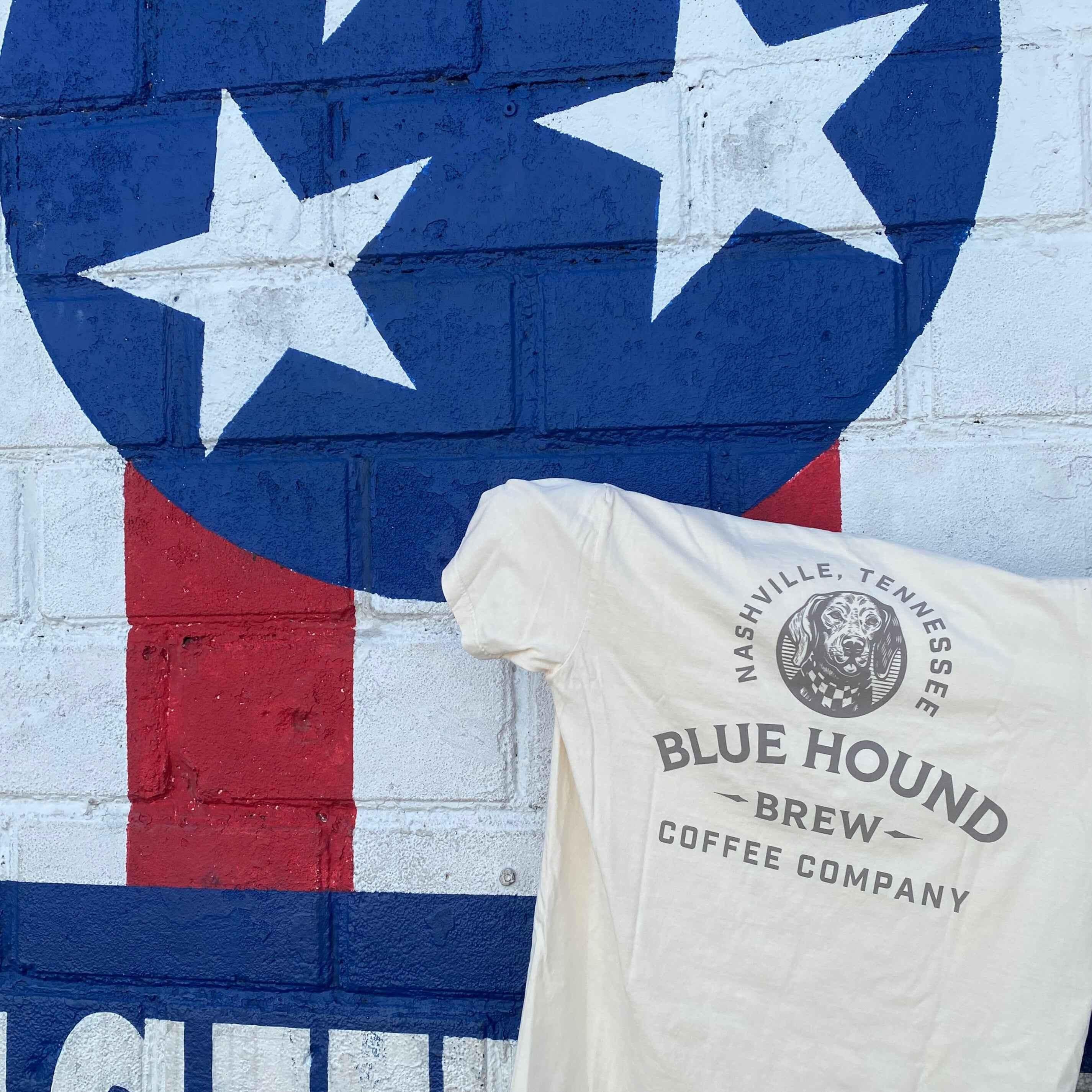 Blue Hound Brew Comfort Colors Pocket Tee - Blue Hound Brew