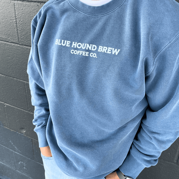 Blue Hound Brew Crewneck Sweatshirt - Blue Hound Brew