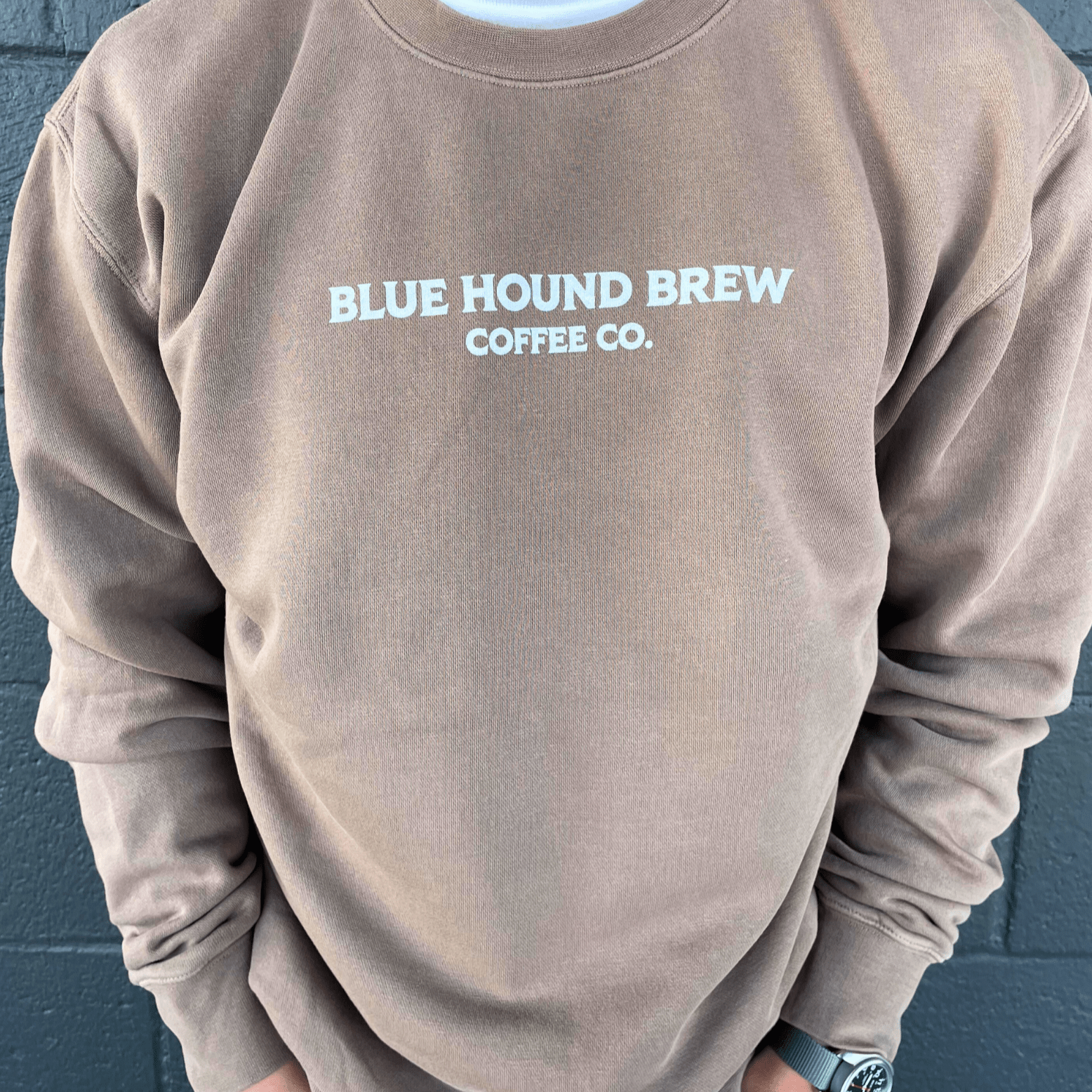 Blue Hound Brew Crewneck Sweatshirt - Blue Hound Brew