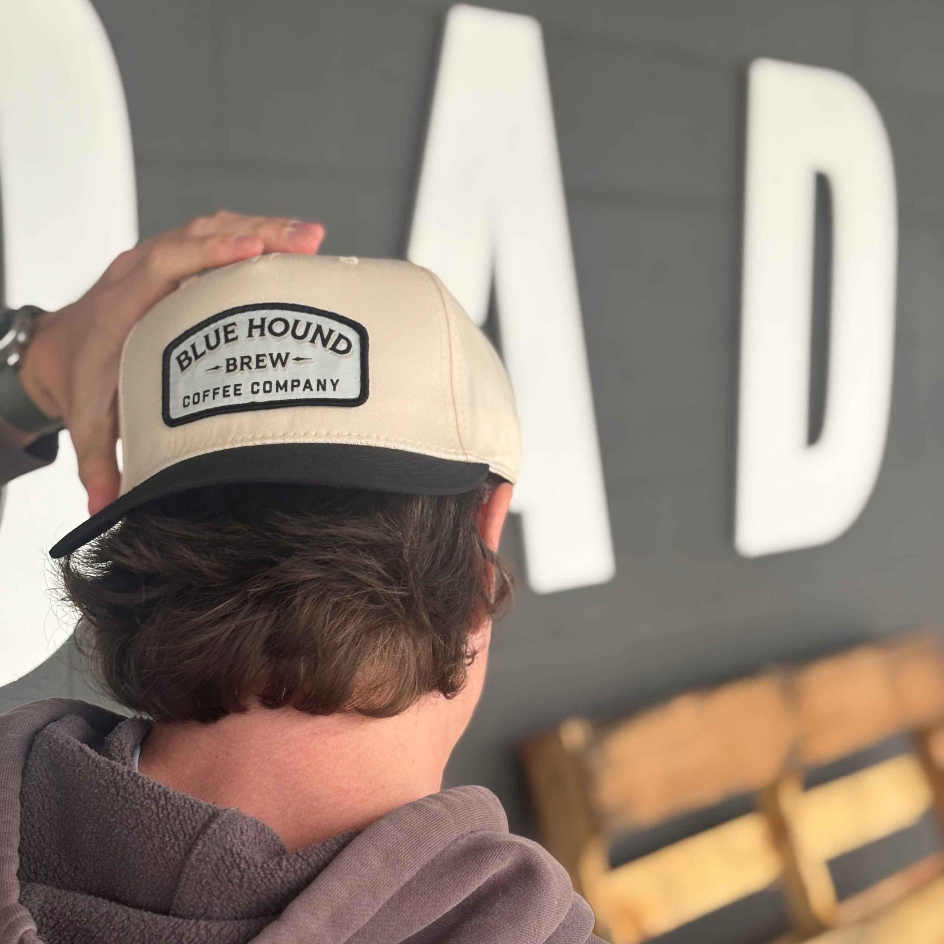 Blue Hound Brew Otto 5 - Panel Patch Cap - Blue Hound Brew