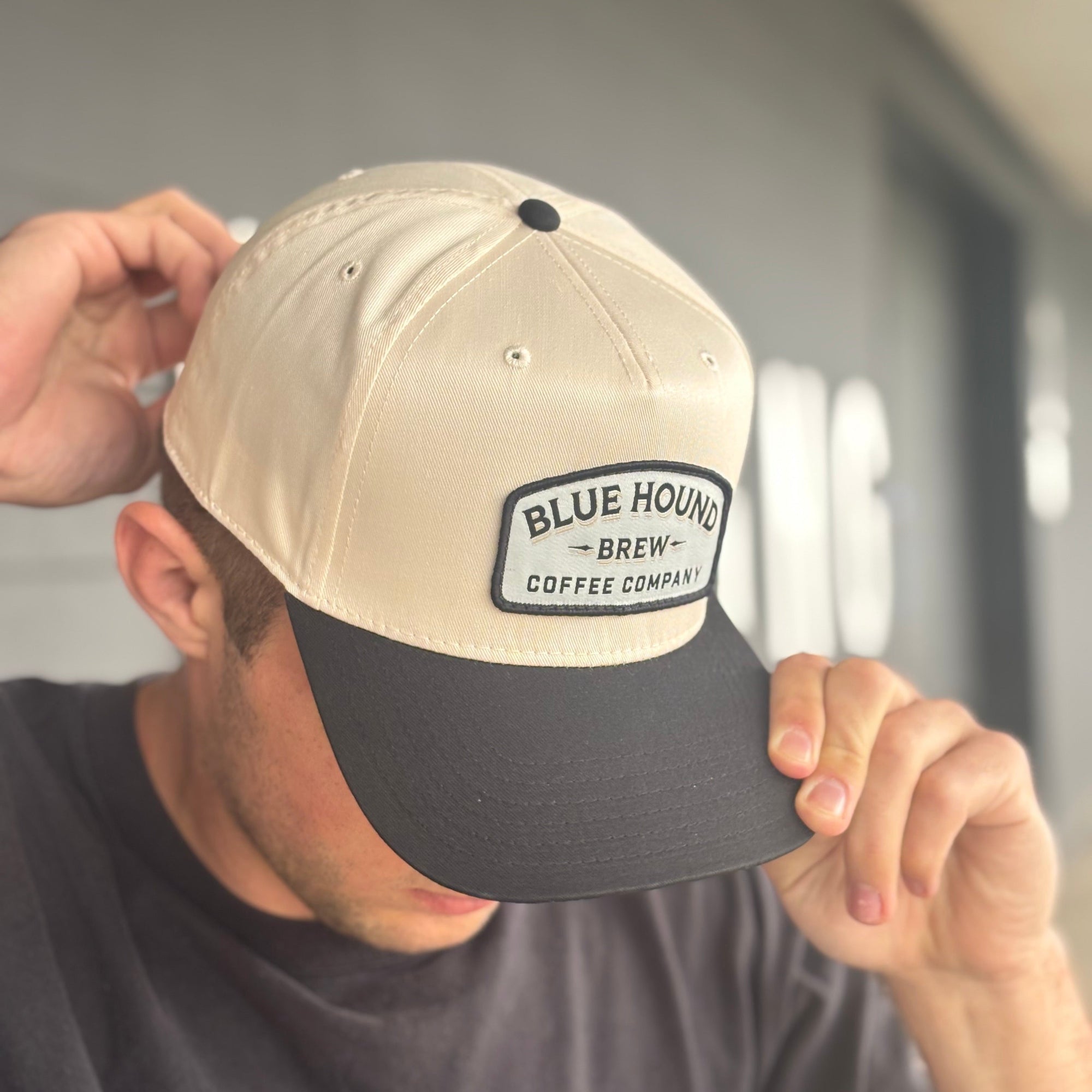 Blue Hound Brew Otto 5 - Panel Patch Cap - Blue Hound Brew