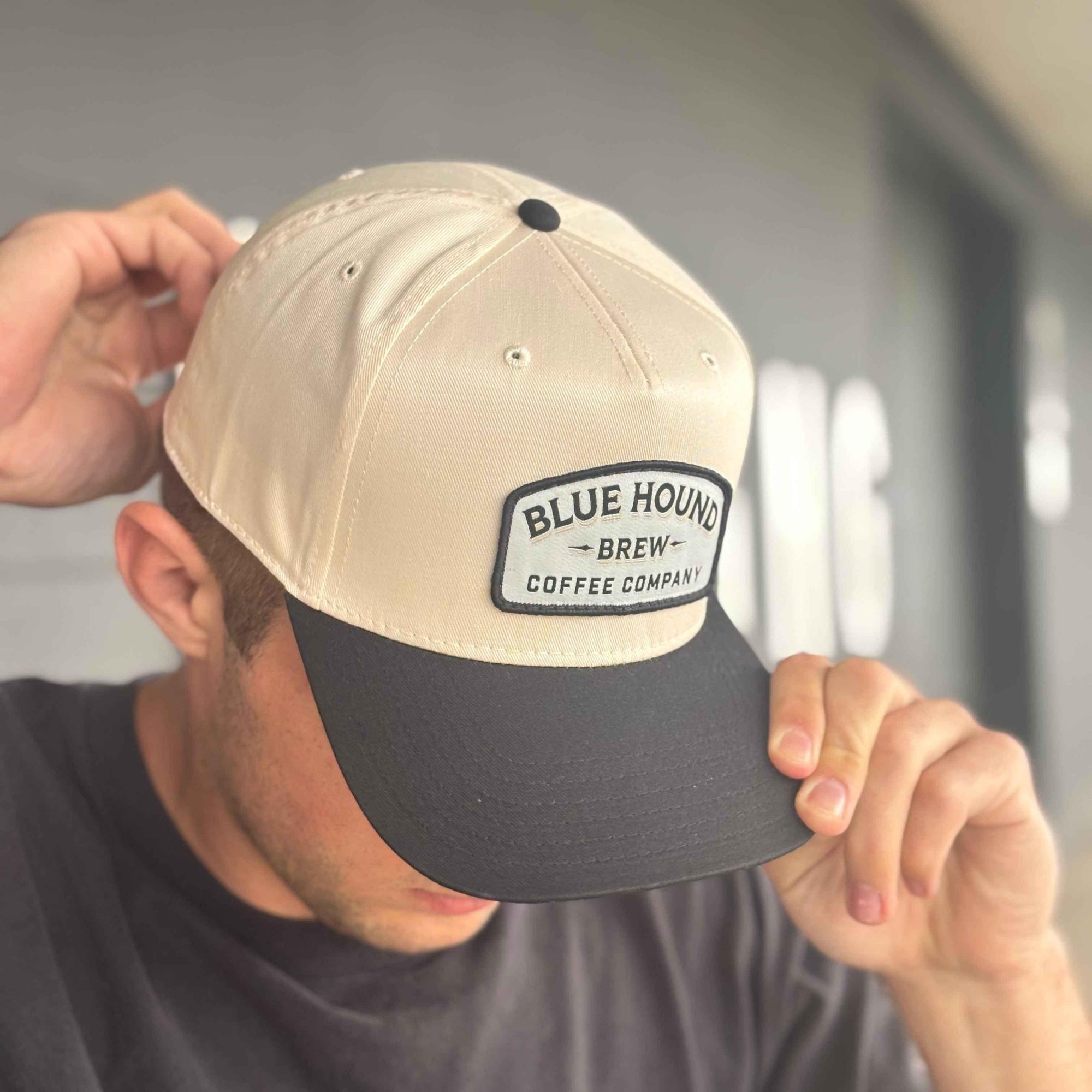 Blue Hound Brew Otto 5 - Panel Patch Cap - Blue Hound Brew