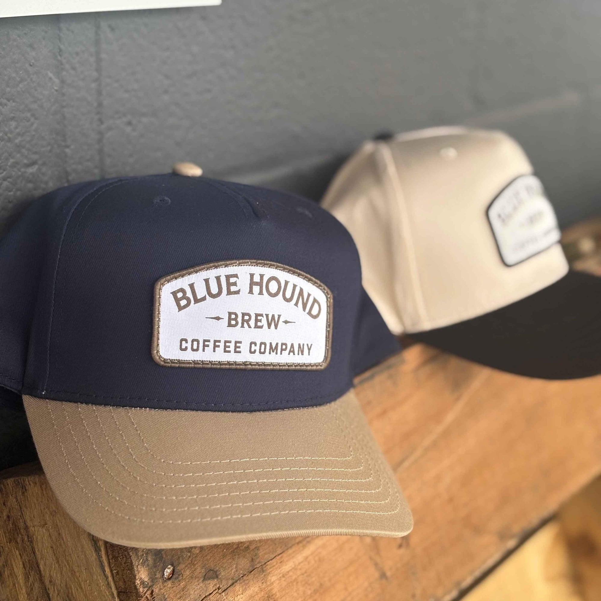 Blue Hound Brew Otto 5 - Panel Patch Cap - Blue Hound Brew