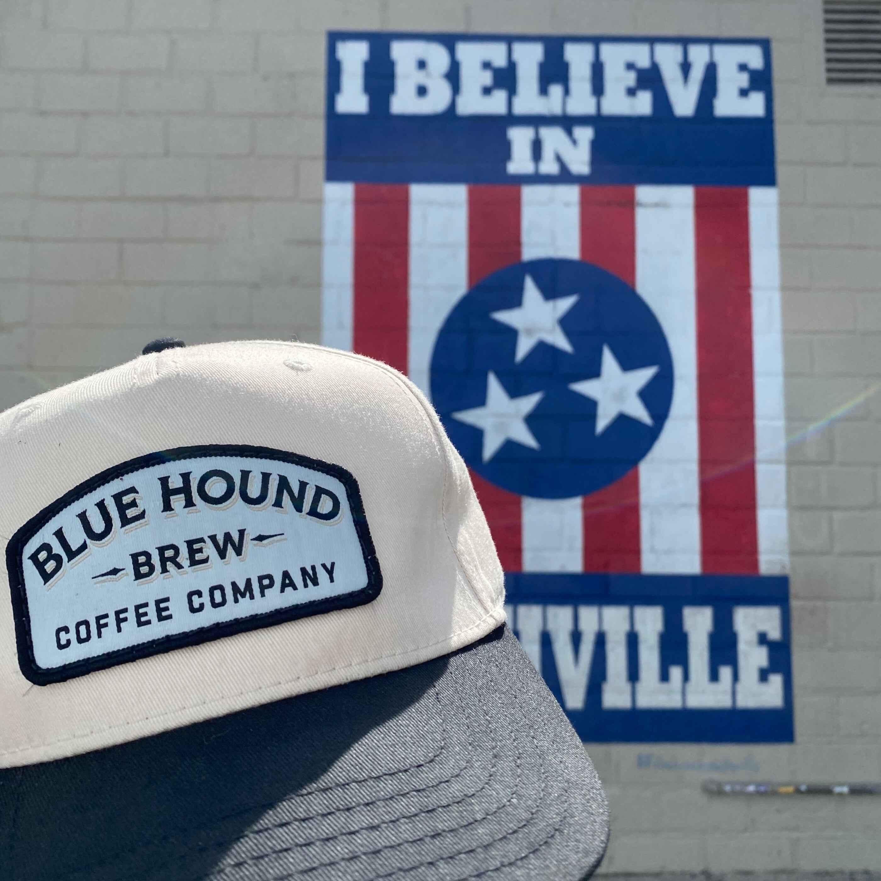 Blue Hound Brew Otto 5 - Panel Patch Cap - Blue Hound Brew