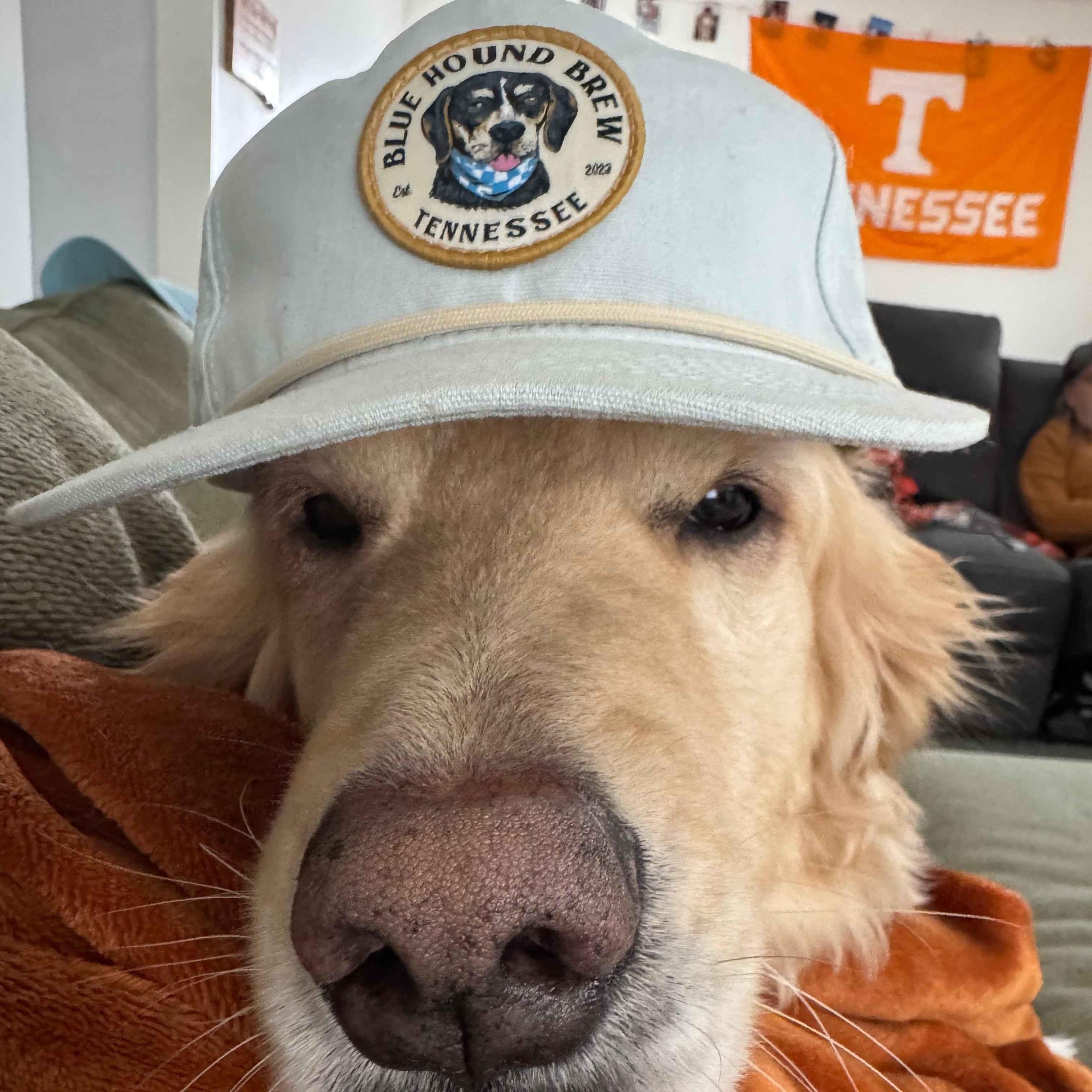 Blue Hound Brew - Patch Rope Hat - Blue Hound Brew