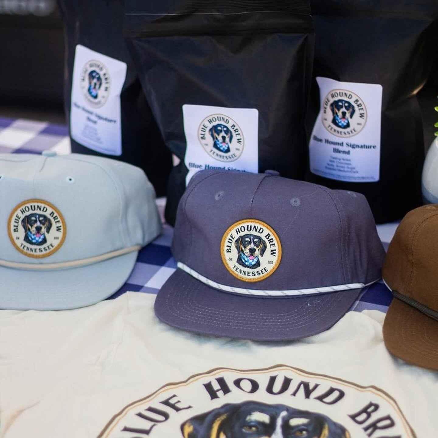 Blue Hound Brew - Patch Rope Hat - Blue Hound Brew