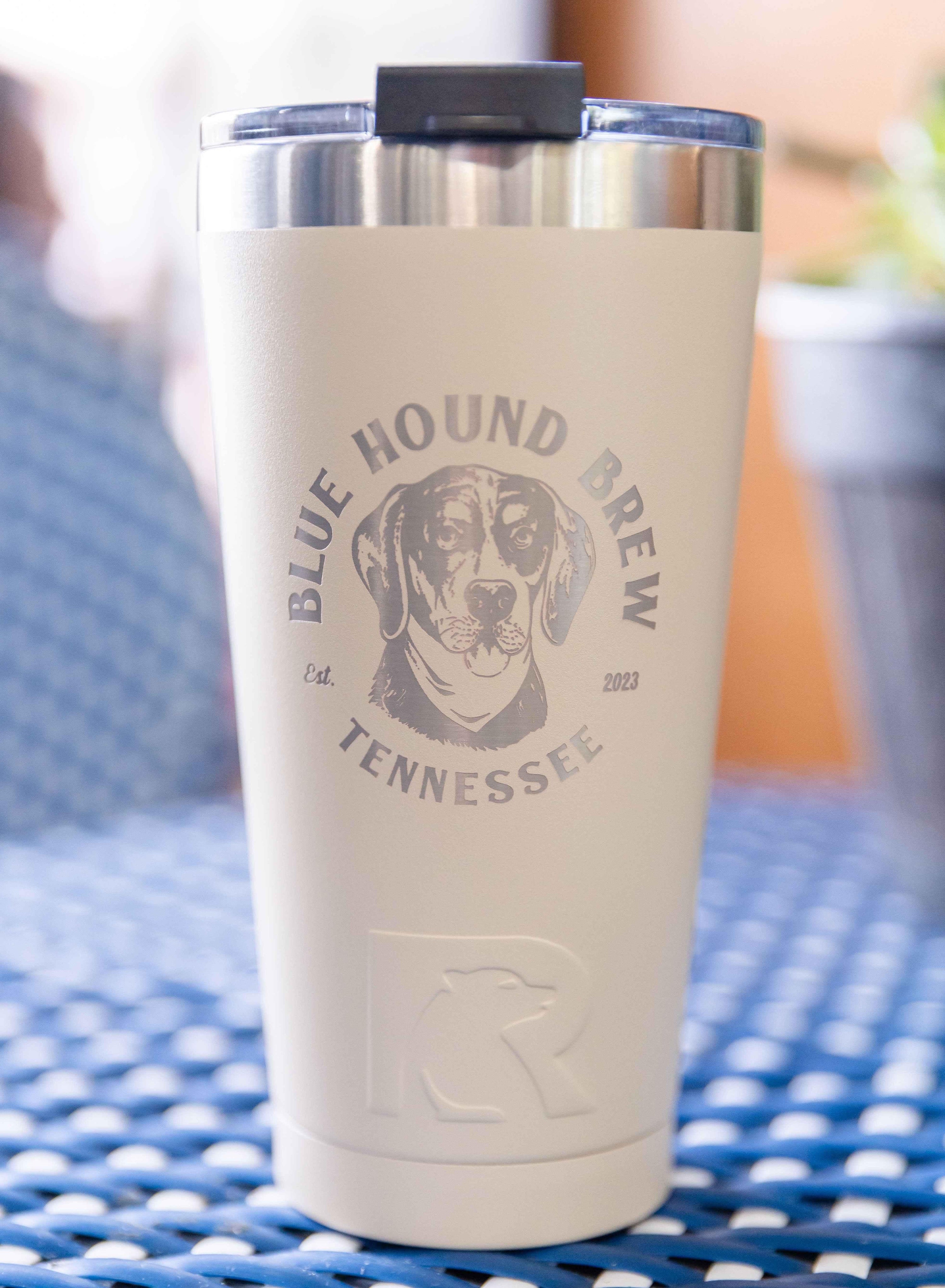 Blue Hound Brew RTIC Vintage Tumbler - Blue Hound Brew