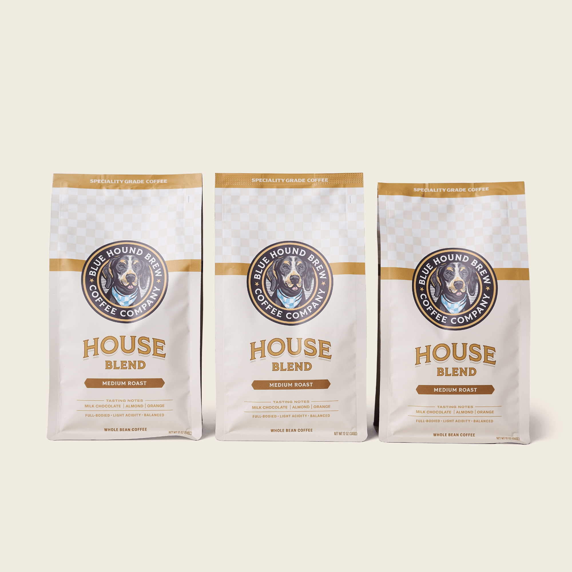 Decaf House Blend Coffee - Blue Hound Brew