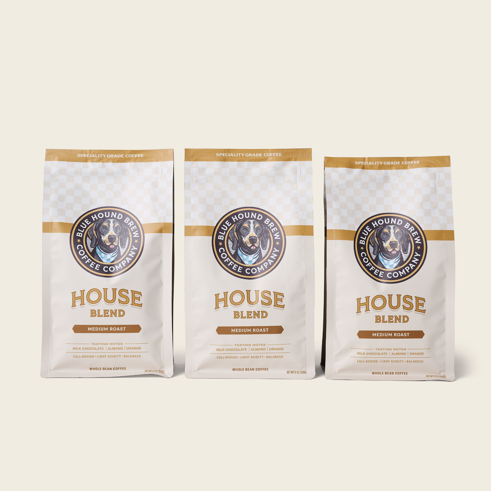 Decaf House Blend Coffee - Blue Hound Brew