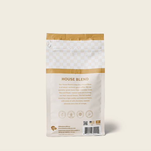 House Blend Coffee - Medium Roast Coffee - Blue Hound Brew