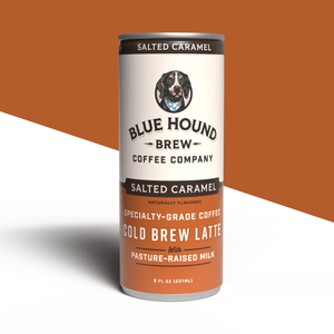 Salted Caramel Latte - Blue Hound Brew