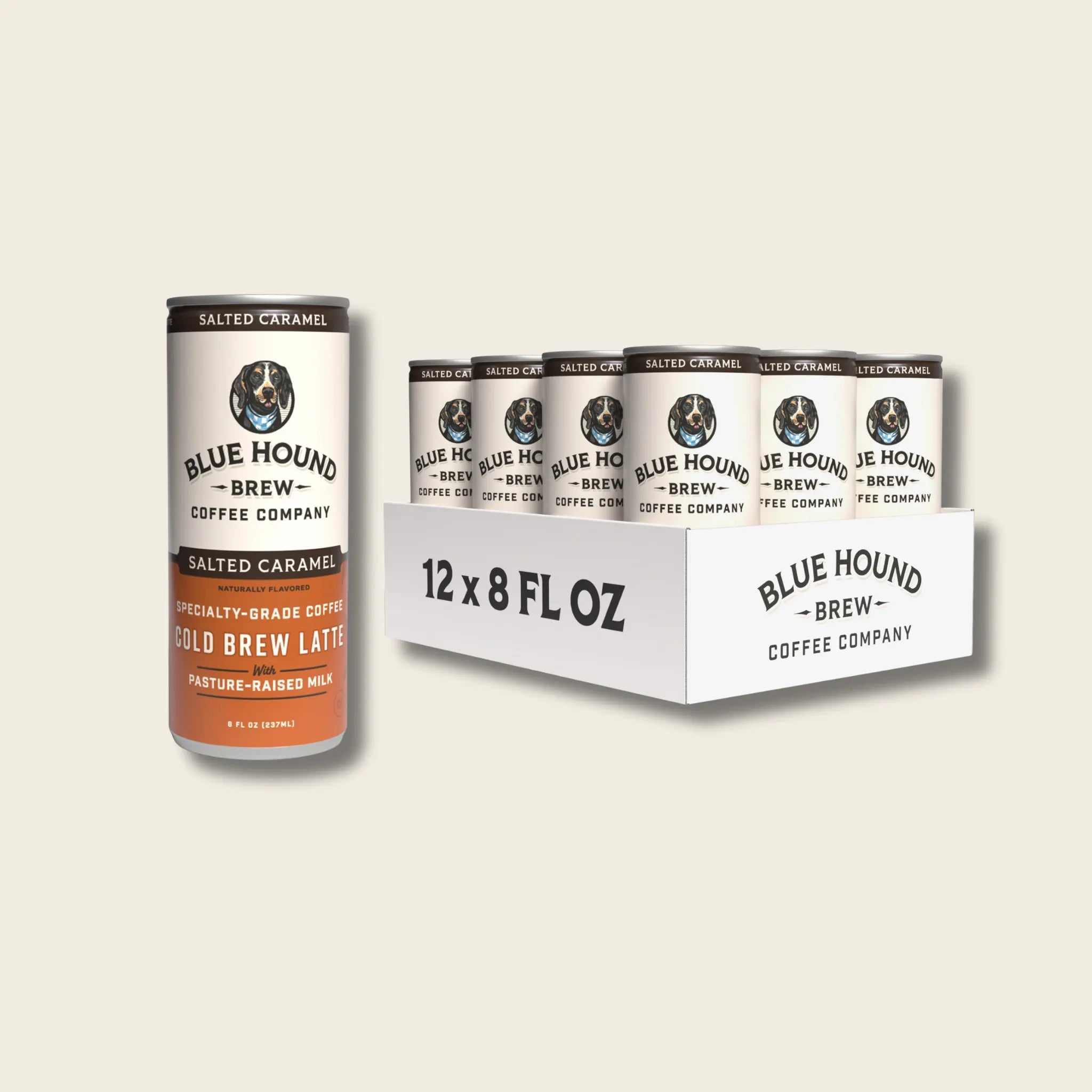 Salted Caramel Latte - Blue Hound Brew